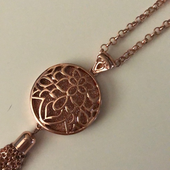 FWP Charming Charlie Rose Gold 24 inch Necklace - Picture 2 of 2